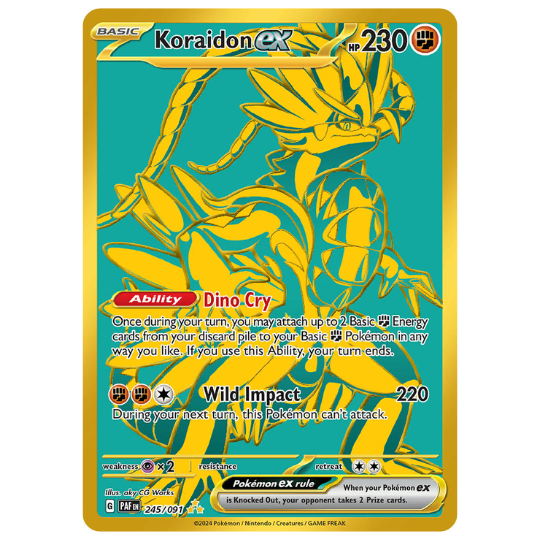 Koraidon ex - Paldean Fates
